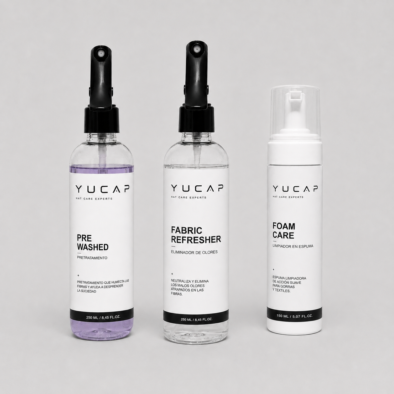 Kit Professional Para El Cuidado y Protección De Gorras En 3 Pasos