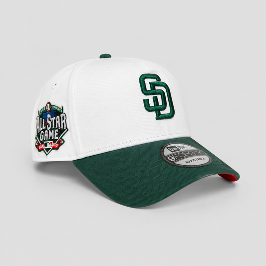 San Diego Padres MLB Stone Green 9FORTY A-Frame Snapback